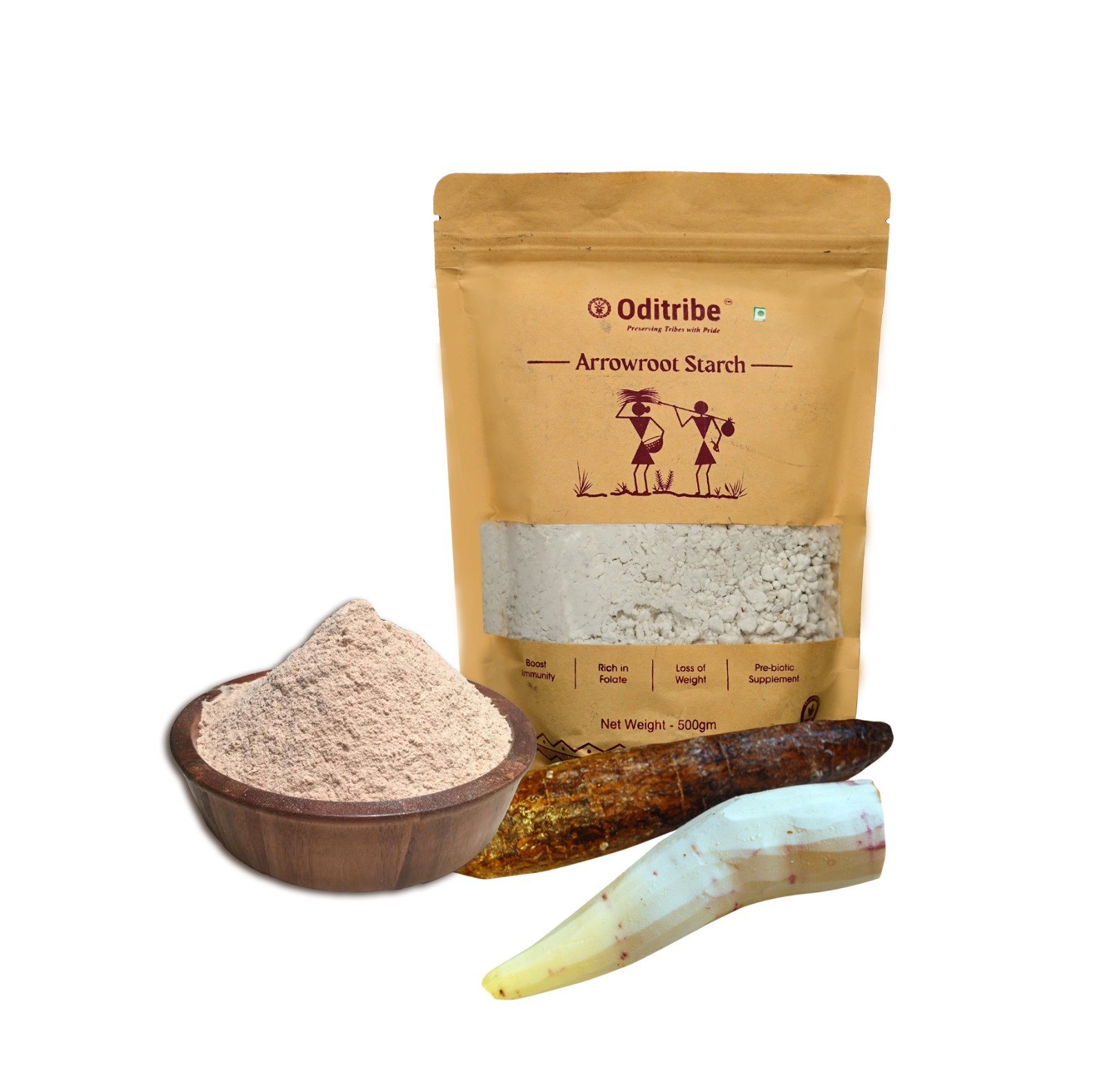Packaged Arrowroot Starch