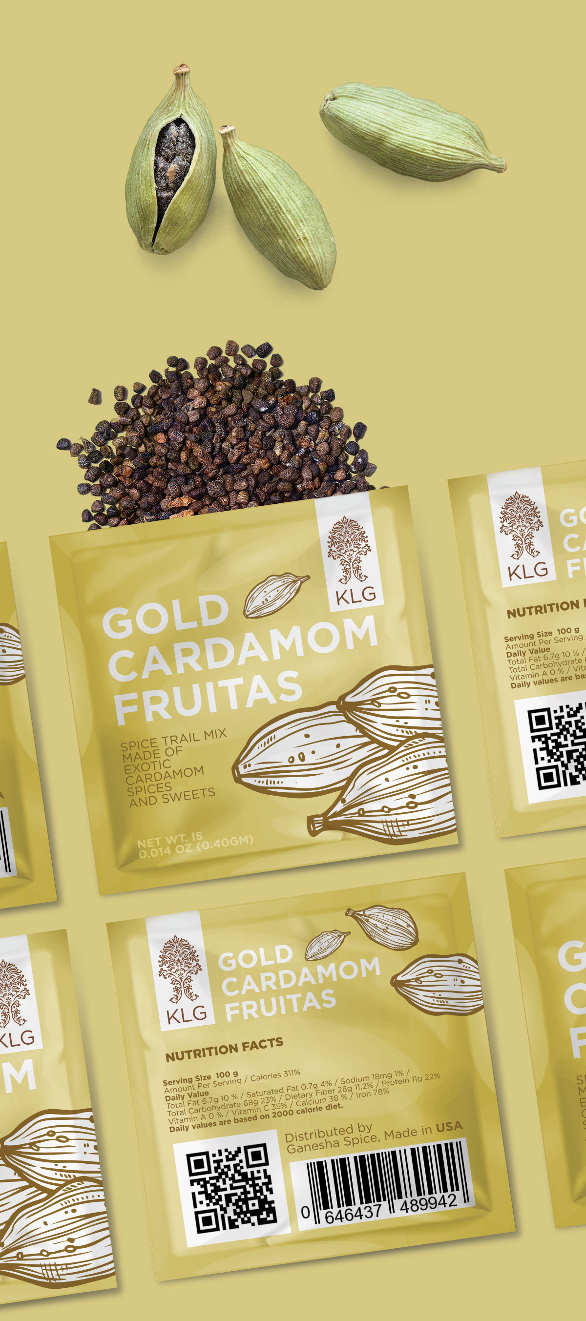 Cardamom Packaging
