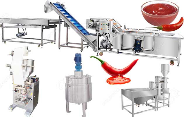 Chili Sauce Production