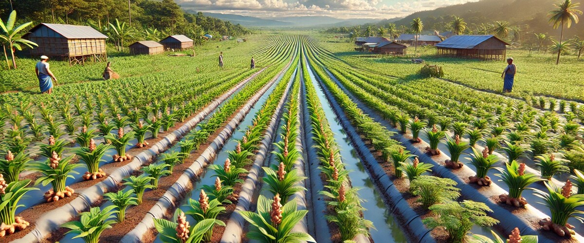 Sustainable Ginger Cultivation
