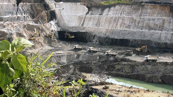 Mined Coal Stockpile