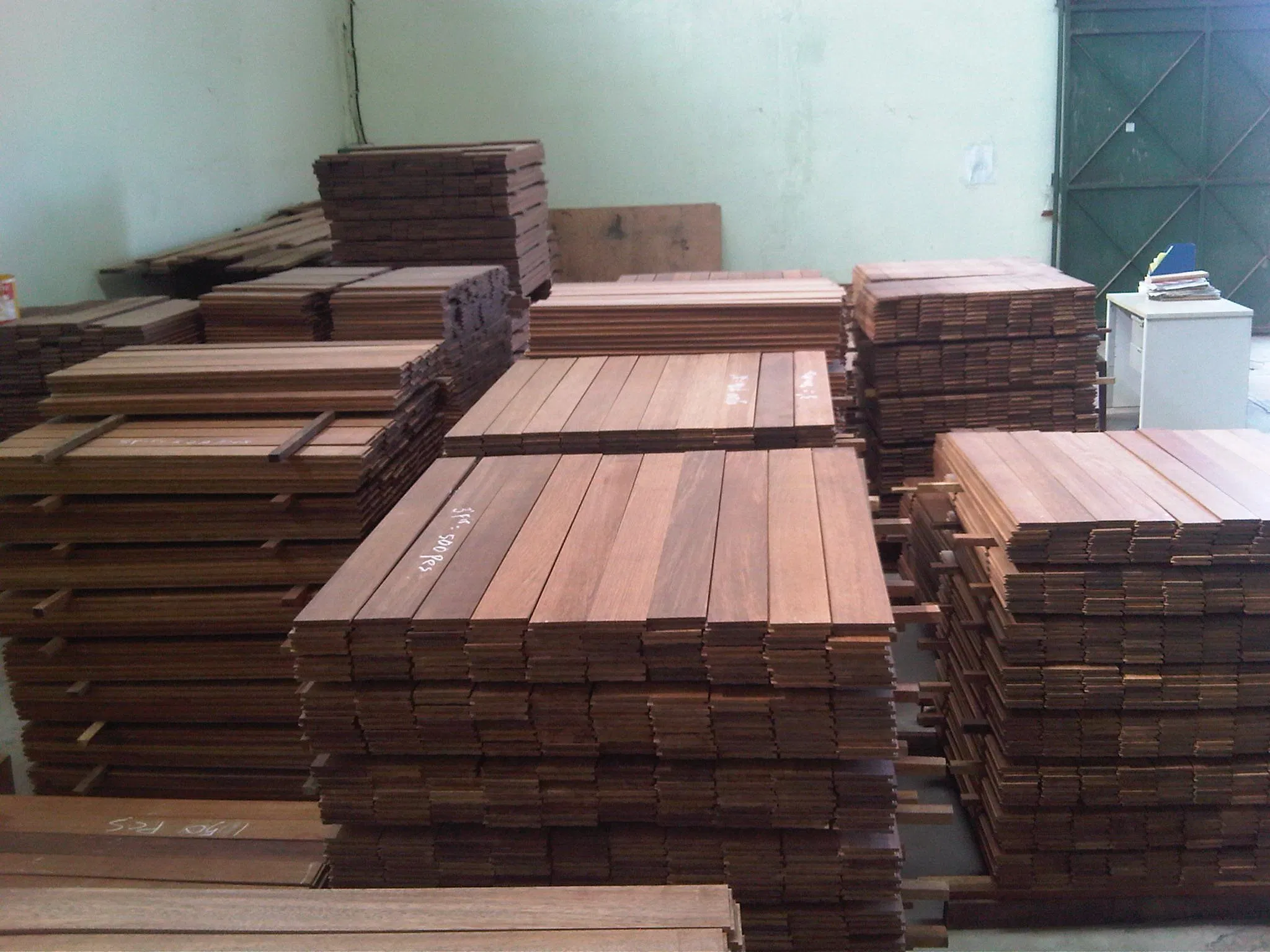 Unfinished Indonesia Merbau Hardwood Flooring