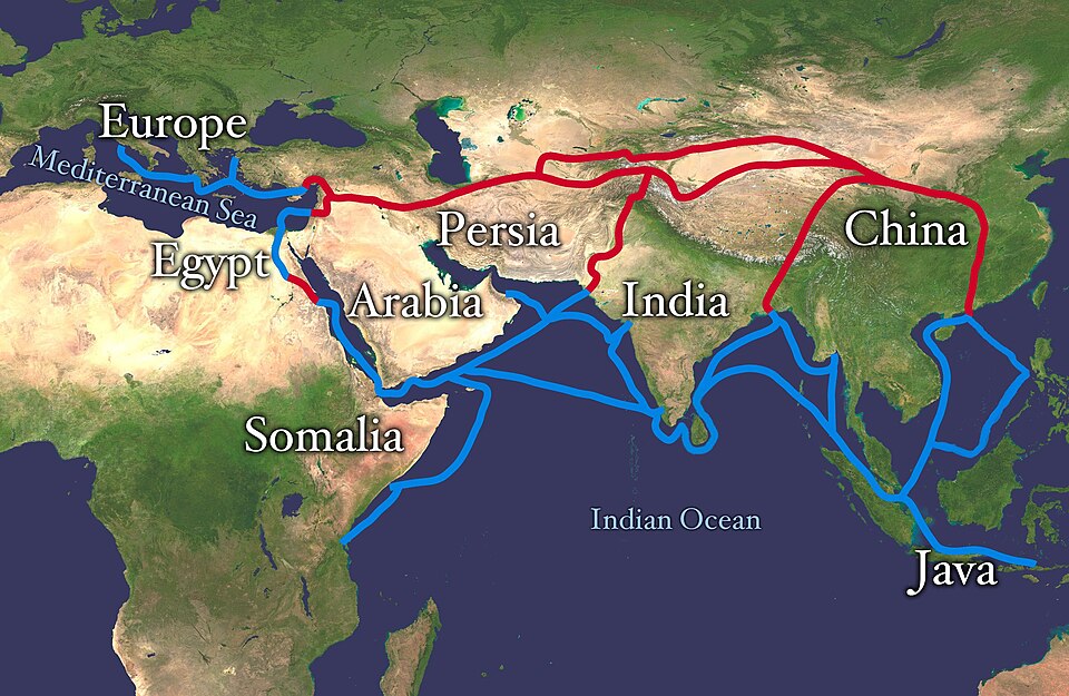Global White Pepper Shipping Map